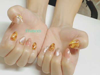 フランセス(Frances)/べっ甲ネイル×マグネット