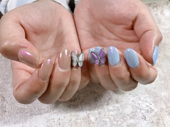 モグネイル(Mogunail)/オーロラネイル バタフライ