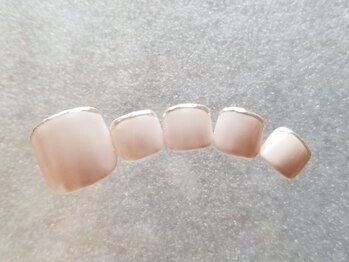 ネイルフロンティア 吉祥寺(NAIL FRONTIER)/ミラースキニーフレンチ7980円