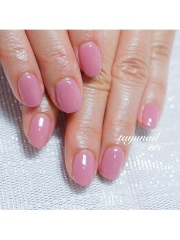 たゆ ネイル(たゆnail)/お得ナチュラルワンカラーネイル