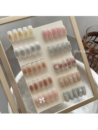 冬限定チークネイルキャンペーン