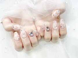 #ワンホンネイル #キラキラ