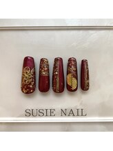 ケーズベース スージーネイル(Ks BASE Susie nail)/◆成人式ネイル◆チップデザイン