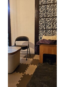 ミホズルーム(Miho‘s room)/よもぎ蒸しとフットバス。