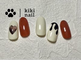 バレンタインネイル/冬ネイル