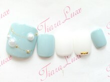 ティアラリュクス 東林間店(Tiara Luxe)/パラジェル　シンプル大人ネイル