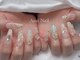 アミネイル 中野(Ami Nail)の写真/【中野駅☆駅チカ】大人気メニューのチップスカルプは、ビジューストーンで贅沢に☆貴方の理想の指先へ♪
