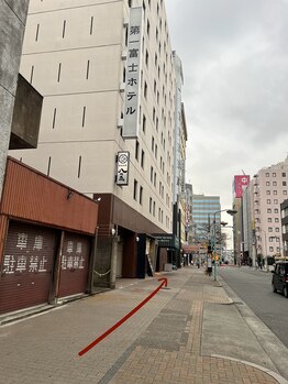 ヘッドミント 名駅店/道順7