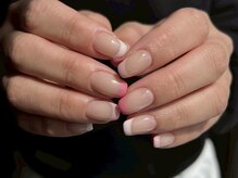 アイネイルズ 梅田店(I nails)/シンプルピンクフレンチネイル