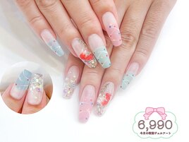7月の特別ジェル￥6990★金魚