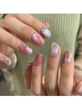 ネイルサロンエーナイン イオン札幌藻岩店/マグネットネイル