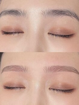 ハラン(haran)の写真/セットでお得♪すっぴん美人セット【美眉スタイリング(waxあり)＋まつ毛パーマ】9000円！