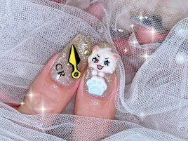 3Dパーツ 痛ネイル 推しネイル