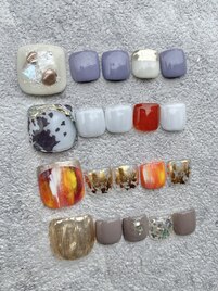 Foot/定額 trend*60分時短ネイル