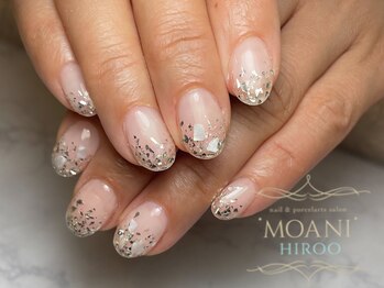 モアニ ヒロオ 渋谷店(MOANI Hiroo)/ラメ×シェルで先取り夏ネイル☆