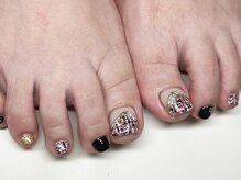 エーネイルルーム(A.Nail.room)/ツイードネイル