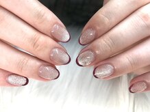 ヘブン ネイル 鶯谷(HEAVEN Nail)/ボルドーフレンチ