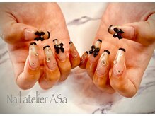 アーザ 吉祥寺(ASa)/黒スキニーリボン☆