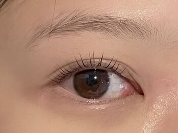 フリック 京都河原町店(FLICK)の写真/≪河原町駅すぐ≫ナチュラルな仕上りのまつげパーマ【パーマ(コーティング付き)¥4500】毛先までカール♪