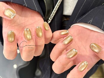 ネイル アトリエ クロリ(nail atelier Coloris)/マグネット/ミラー/ニュアンス