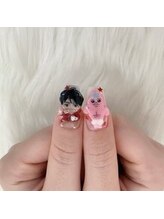 プリュム(Plume)/3D/推しネイル/キャラクター