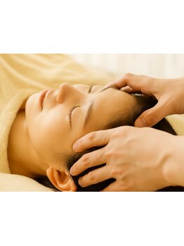 ヘッドスパで癒されたい