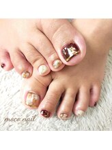 モコネイル(moco nail)/【フット】☆持ち込みデザイン☆