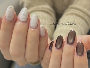 リリー(Lilly)/ワンカラー×マグネットネイル