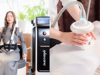 ピュアラ梅田の写真/美くびれをサポート＋美肌要素を活性化させハリ感のある肌へと導く◎落ちにくい部分にも集中アプローチ！