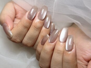 ワイエスネイル(ys_nail)の写真/【毎月更新！マグネット/フラッシュのワンカラーが人気◎】デザイン選びに時間をかけたくない忙しい方に♪