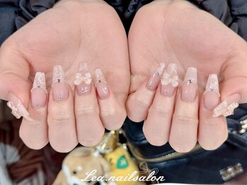 レアネイル 渋谷店(Le’a nail)/レースフレンチ☆