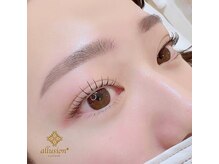 アリュージョン 秋田店/眉スタイリング×まつげパーマ
