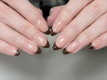 Ceres Nail Salon《パラジェル/フィルイン/ワンホン/長さだし》の写真/《初回付け替えオフ無料》大人可愛いオフィスネイルも大歓迎◎美フォルムにこだわった上品な指先へ♪