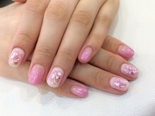 シャンネイルケアサロン(Shan Nail caresalon)/チーク×シェルネイル