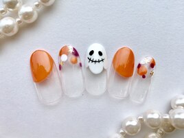 ハロウィンネイル