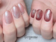 ゴージャス ネイル アンド スクール(Gorgeous)/マグネットジェル・ワンカラー