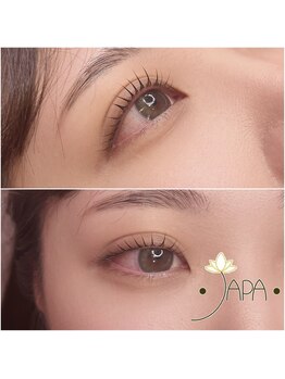 ジャパ(JAPA)/まつ毛パーマ×ブラックティント