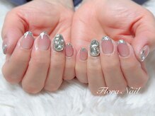 フローラネイル(Flora Nail)/ガラスフレンチ