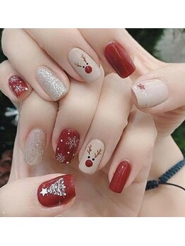 ヘブン ネイル 鶯谷(HEAVEN Nail)/クリスマスネイルデザイン