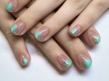 アスー(Aswy.)/塗りかけネイル