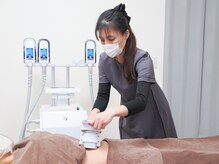 ホワイトビューティーラボ(White Beauty Lab)の雰囲気（脂肪冷却機・冷却された脂肪を最大約４０％分解する。）