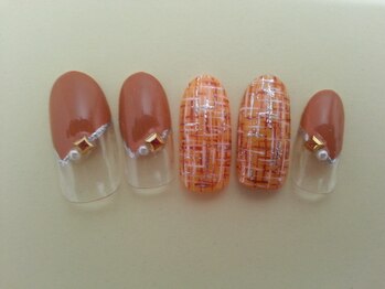 ツイードネイル☆6500円