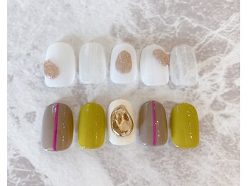 ネイルサロン ティフィン(tiffin)/~10月monthly design~