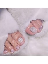 ネイルクロスラニ 練馬店(Nail Lani)/フットネイル　フラッシュネイル