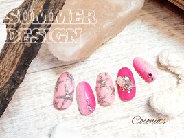 【SUMMER  DESIGN 】夏ネイル☆