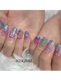 ジェル デザインやり放題