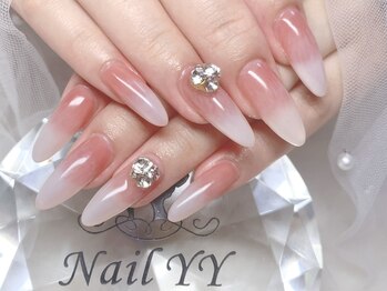 ネイル ヨヨ(Nail YY)の写真/【豊田】〈オフ込み★スカルプ長さだしorネイルチップ長さだし&ワンカラー¥7500〉お得に可愛く♪