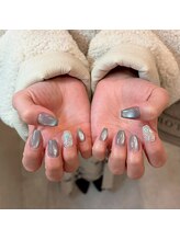 シア 新宿(SIAA)/つるんマグネットポイントネイル