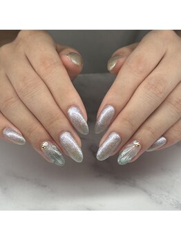 アイリッシュネイル 久屋大通店(Irish Nail)/マーメイドネイル
