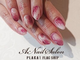 20/12/3 ボルドー塗りかけnail